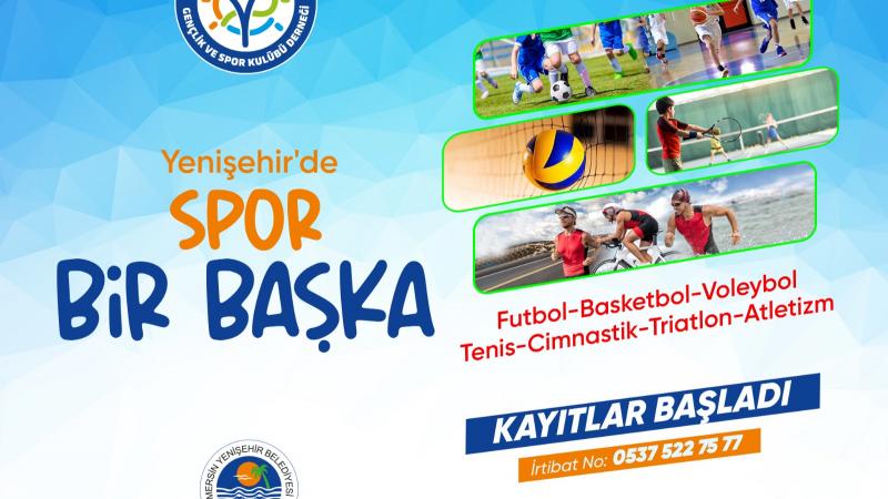 Yenişehir Belediyesi spor kurslarına kayıtlar devam ediyor