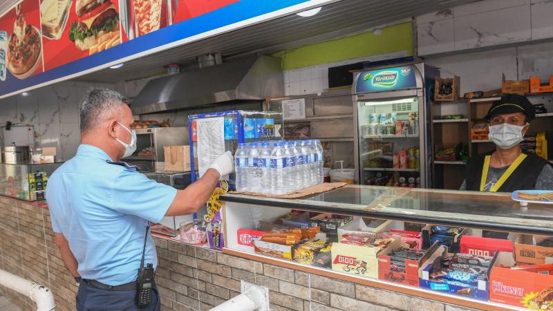 Yenişehir Belediyesi zabıta ekipleri okul kantinlerini denetledi