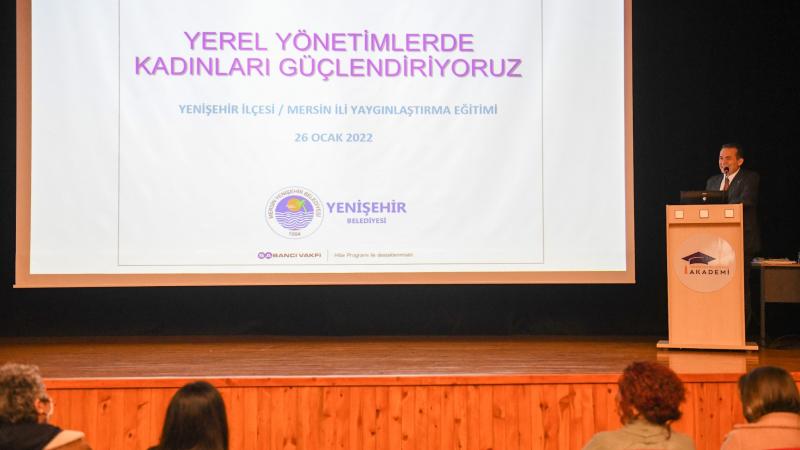 Yenişehir’de toplumsal cinsiyet eşitliği eğitimi başladı