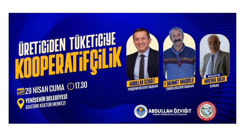 Kooperatifçiliğin iki deneyimli ismi aynı panelde buluşuyor 