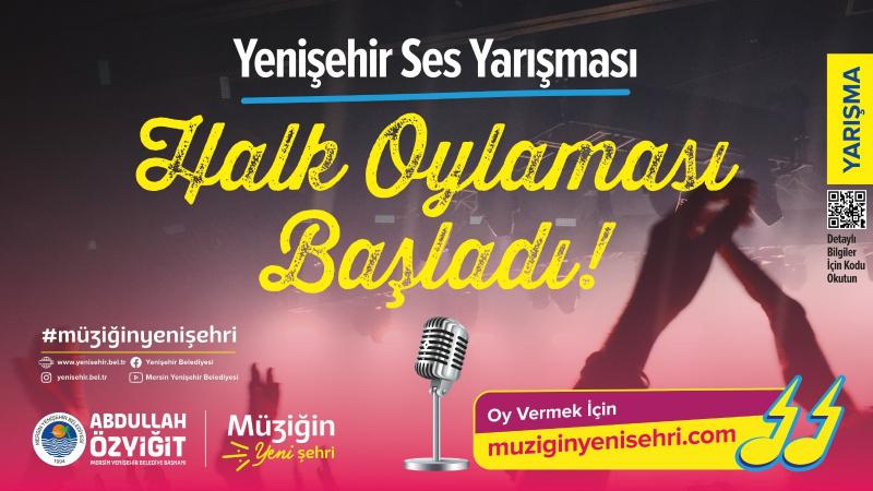 Yenişehir Ses Yarışması’nda halk oylaması başladı