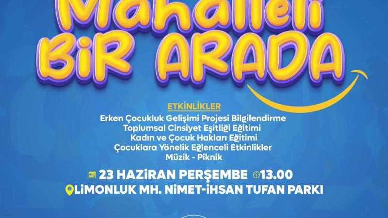 Yenişehir’de Mahalleli Bir Arada