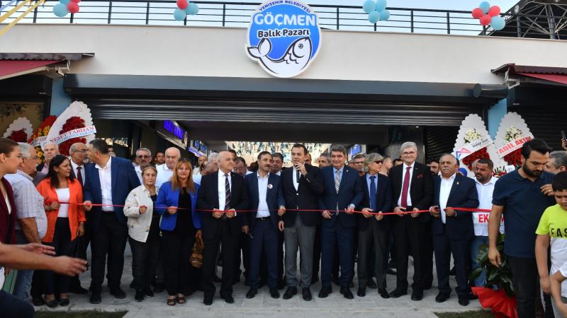 Yenişehir Belediyesi Göçmen Balık Pazarı açıldı 