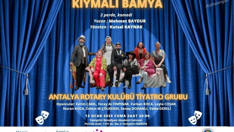 “Düdüklüde Kıymalı Bamya” Yenişehir’de sahnelenecek