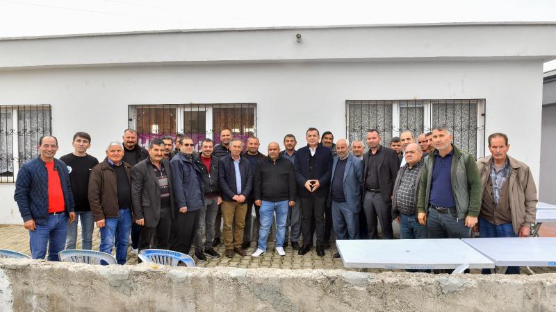 Başkan Abdullah Özyiğit, Gökçebelen’de vatandaşlarla buluştu
