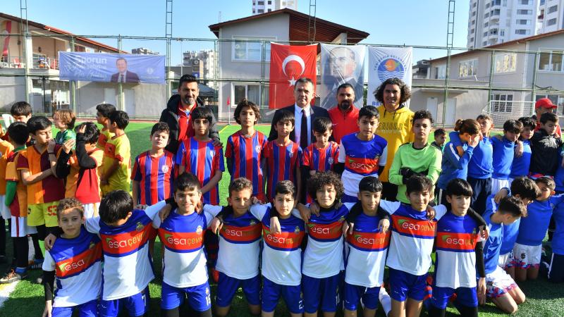 Yenişehir Belediyesi Geleneksel U12 Futbol Turnuvası başladı 