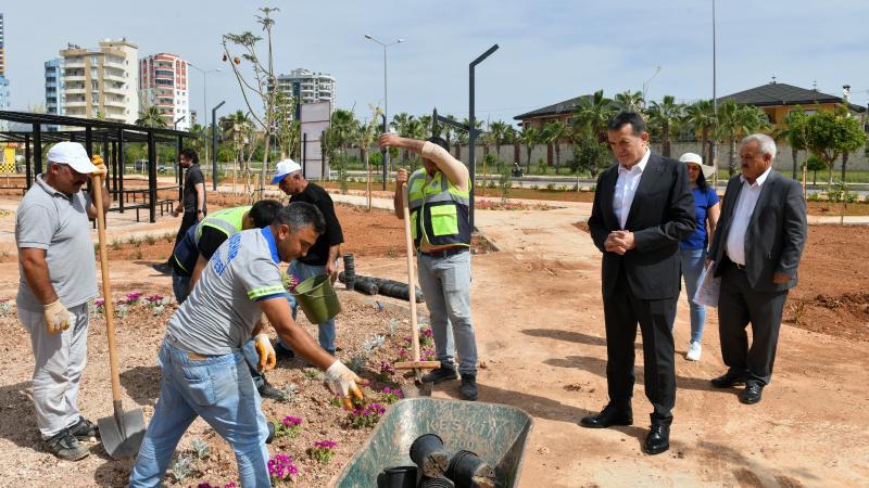 Başkan Özyiğit, “Bisiklet eğitim parkımızı kısa sürede hizmete açacağız”