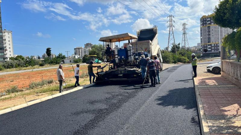 Yenişehir Belediyesi yol yapım çalışmalarını aralıksız sürdürüyor