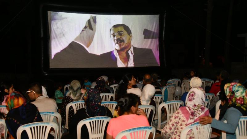 Mersin Yenişehir Belediyesinin açık hava sinema günleri sona erdi