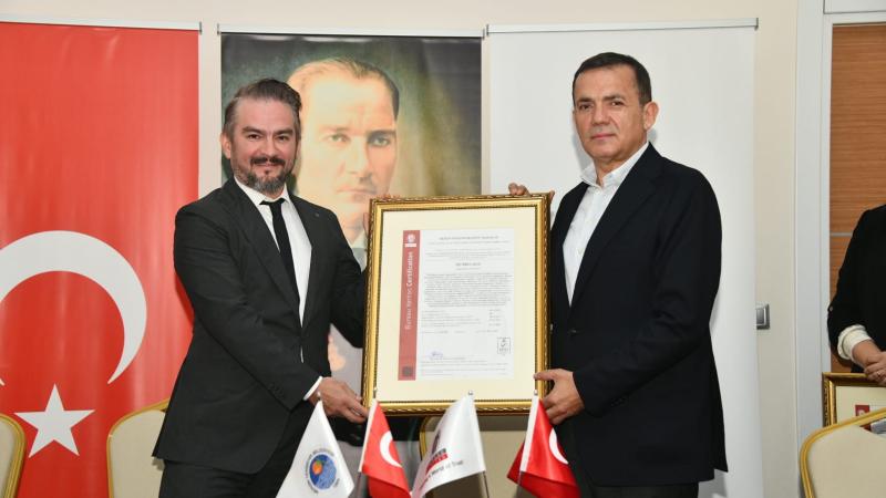 Yenişehir Belediyesinin hizmet kalitesi belgelendi