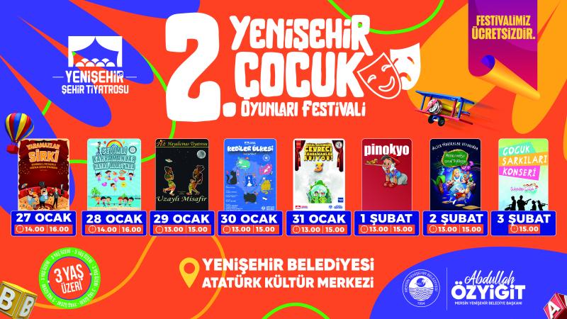 Yenişehir Belediyesinden çocuklara karne hediyesi