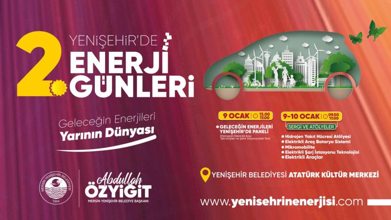 Yenişehir Belediyesi 2. Enerji Günleri başlıyor
