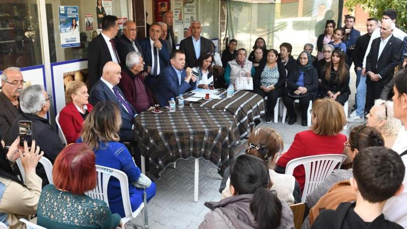 Başkan Özyiğit, yöre derneklerinde vatandaşlarla buluştu