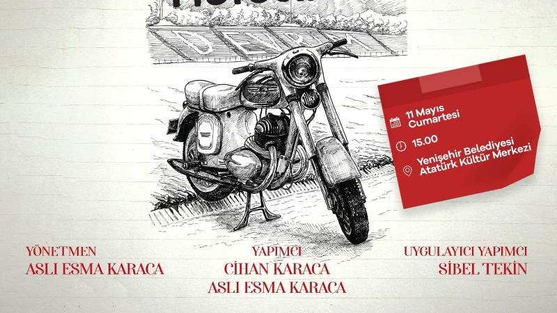 Devrimin Beyaz Küheylanı Beyaz Motosiklet
