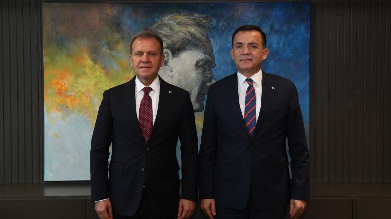 Başkan Abdullah Özyiğit’ten Başkan Seçer’e ziyaret