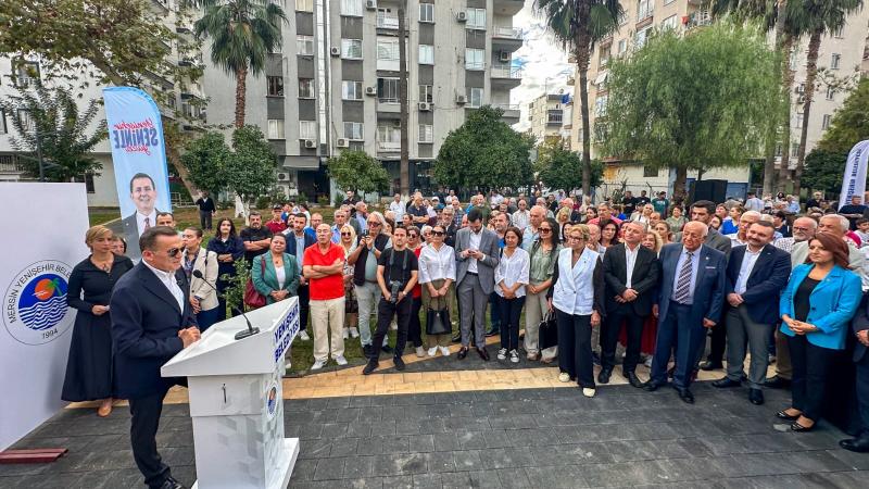 Hüseyin Atılgan’ın ismi Yenişehir’de parka verildi