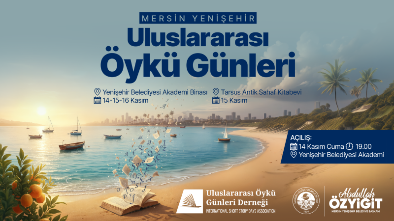 Yenişehir Uluslararası Öykü Günleri yarın başlıyor