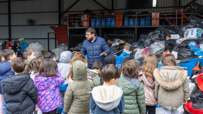 Yenişehir'de Minik Eller Geri Dönüşümü Öğreniyor