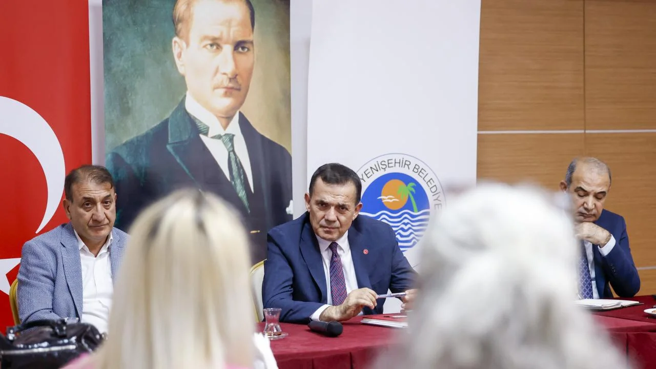 Başkan Özyiğit, mahalle muhtarıyla bir araya geldi