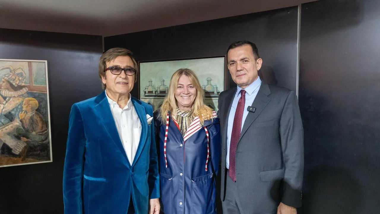 Yenişehir Belediyesi Erol Evgin ve Devrim Erbil'in ortak sergisine ev sahipliği yaptı