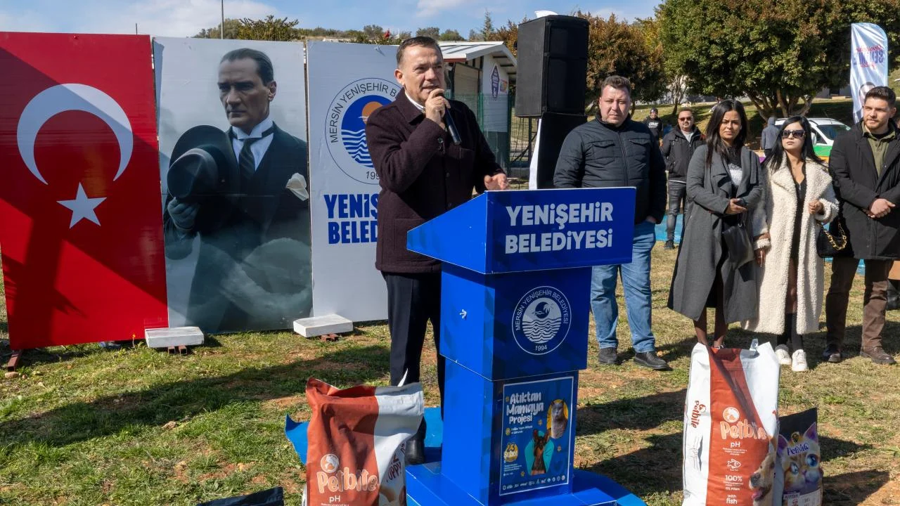 Yenişehir Belediyesi ve Ahbap Derneği hayvanlar için iş birliği yaptı