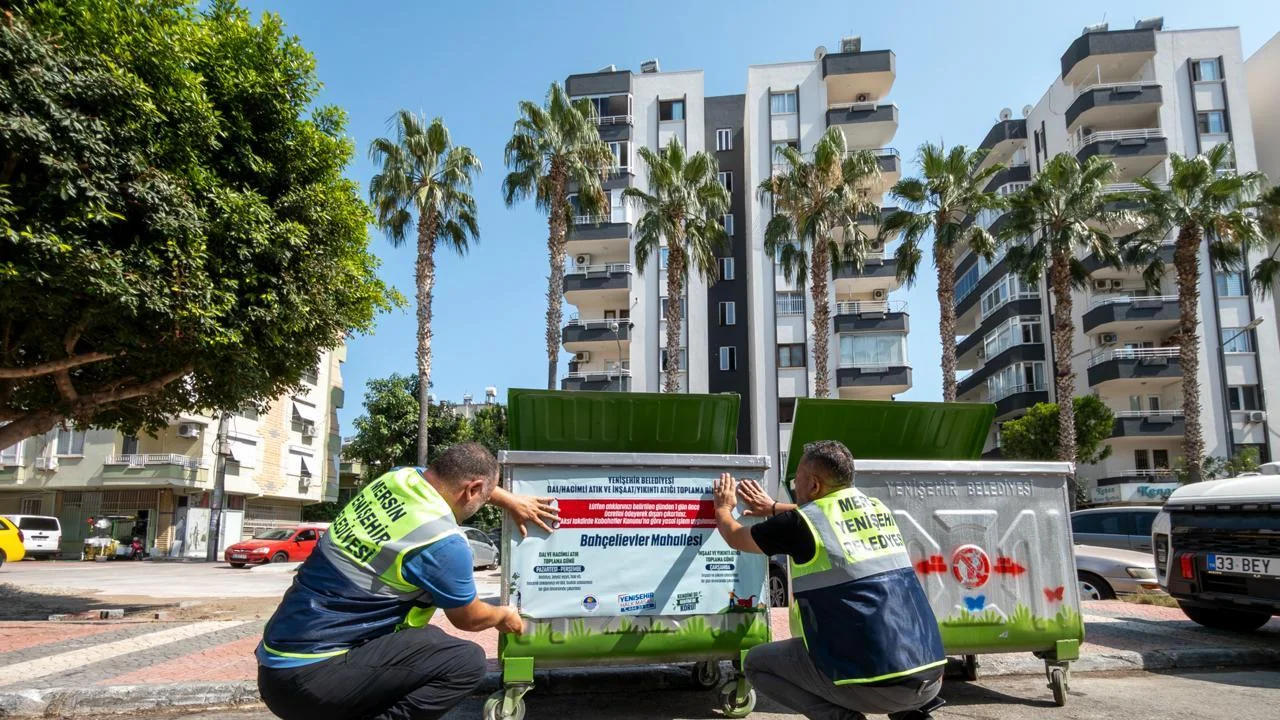 Yenişehir’de çöp dedektifleri iş başında