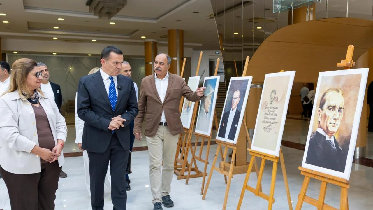 Yenişehir Belediyesinden “Etem Çalışkan ile Atatürk Yolculuğu” Sergisi
