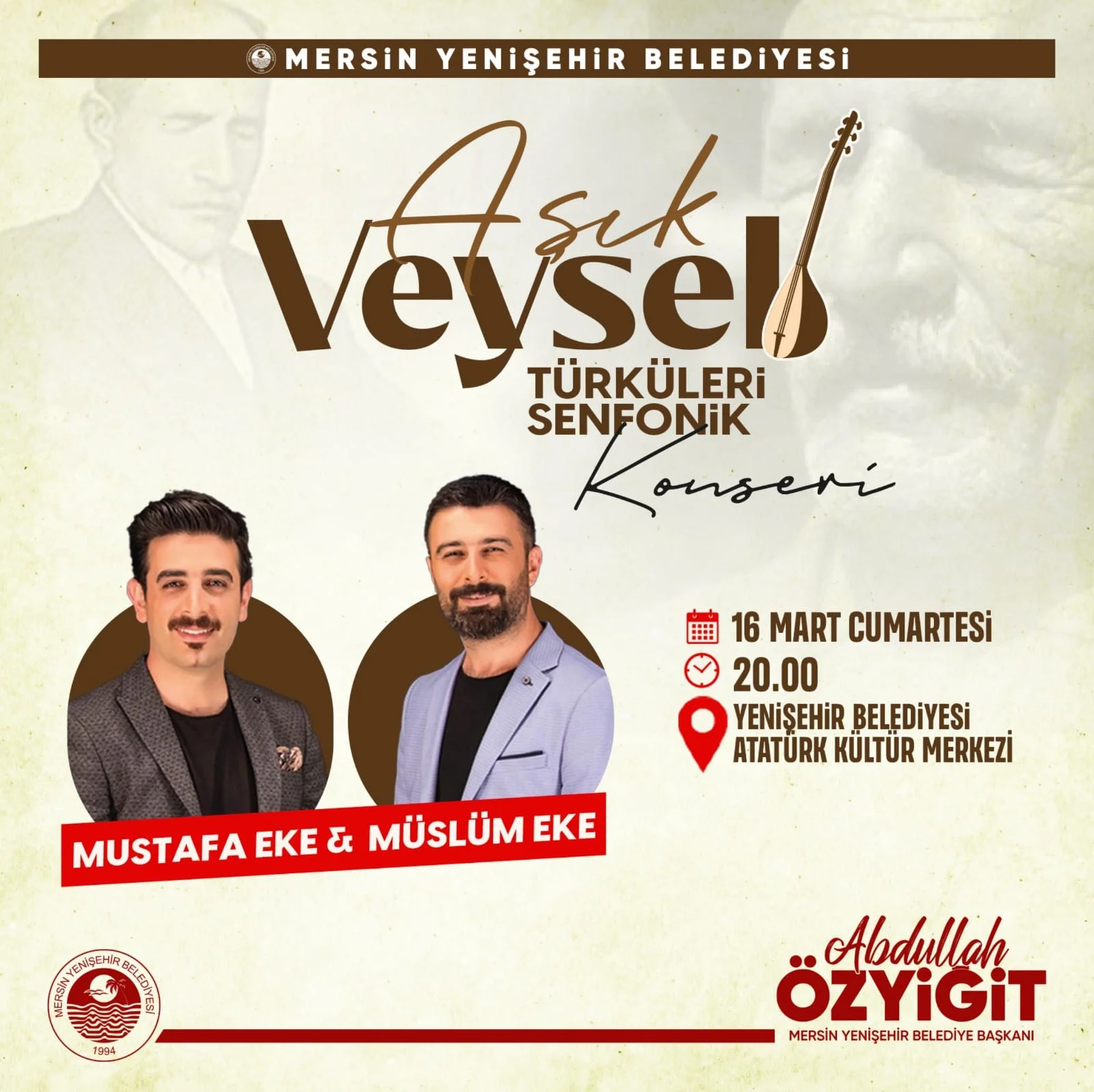 Aşık Veysel Türküleri Senfonik Konseri