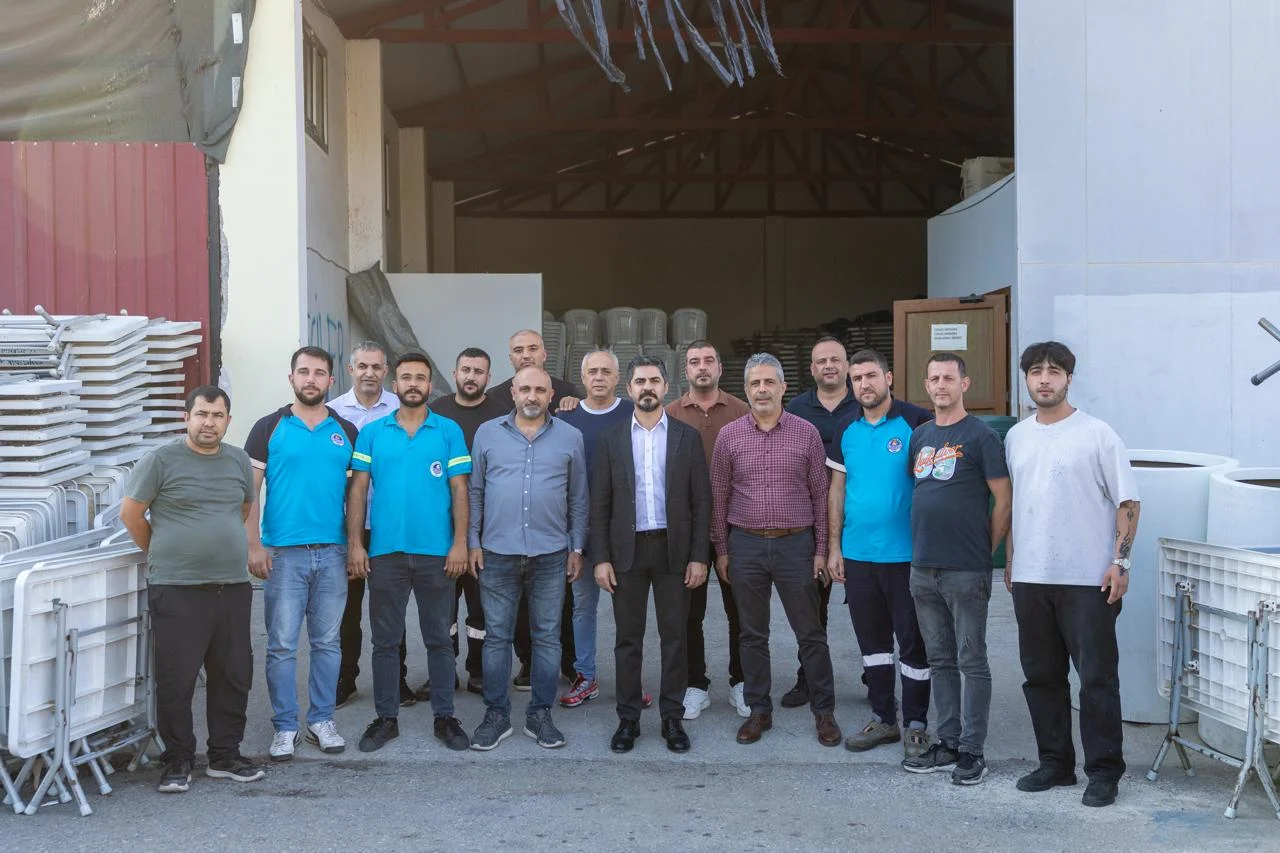 Başkanvekili Dutlu’dan belediye birimlerine ziyaret