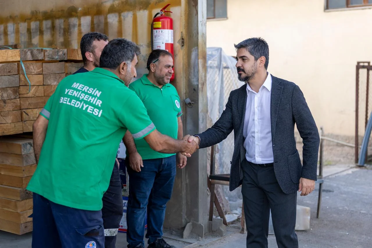 Başkanvekili Dutlu’dan belediye birimlerine ziyaret