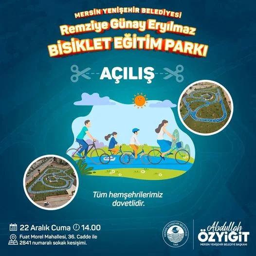 Bisiklet Eğitim Parkı Açılış