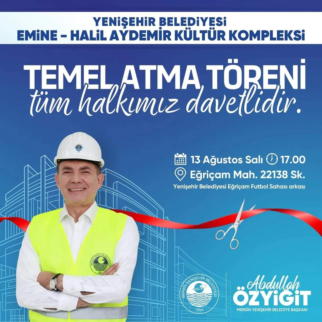 Kültür Kompleksi Temel Atma Töreni