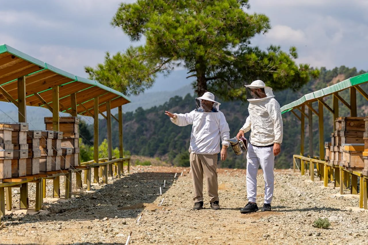 Manavşa Arı Merası ilk balını verdi