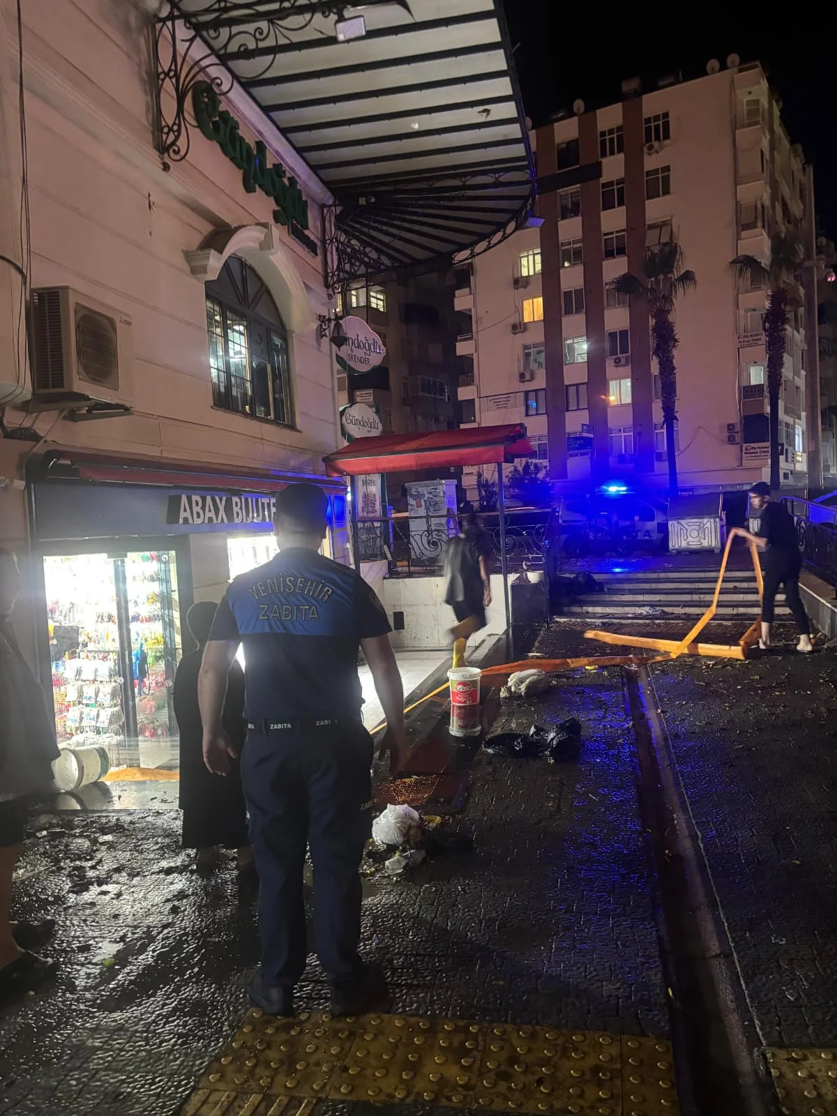 Yenişehir’de ekipler gece boyunca teyakkuzda