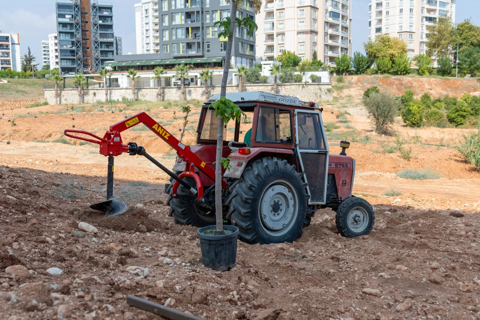 Yenişehir’de bunaltan sıcaklara yeşil reçete