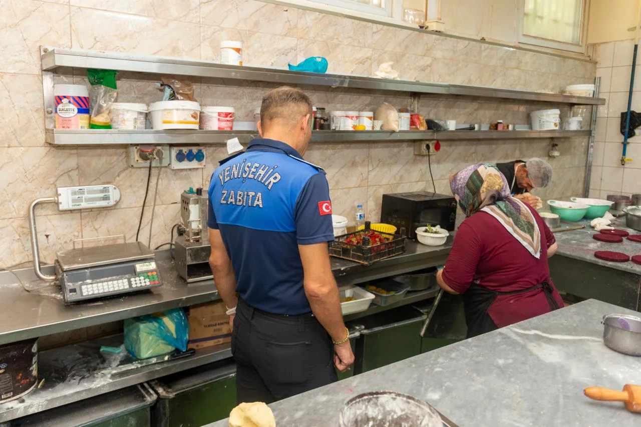 Yenişehir’de pastanelere hijyen markajı