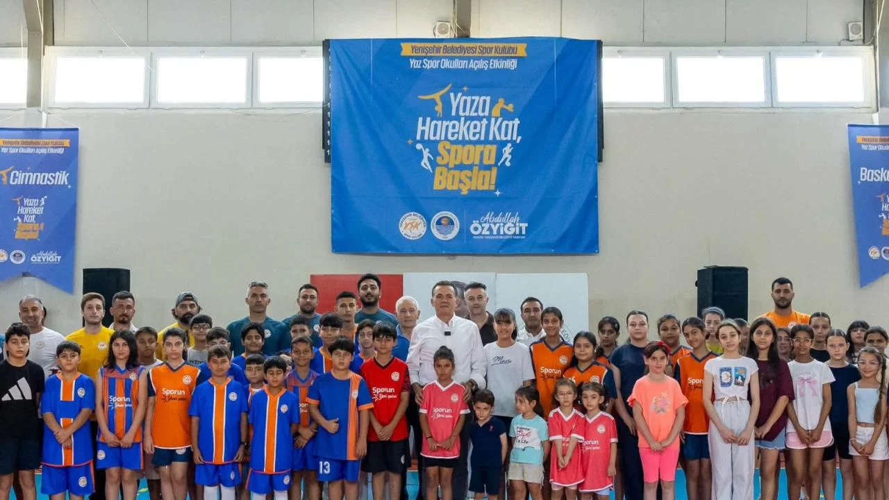 Yenişehir’de spor dolu yaz